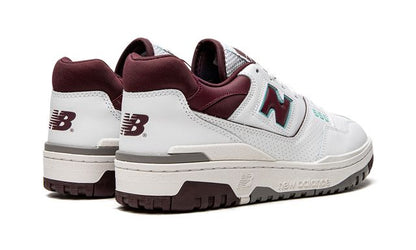NB 550 Burgundy Cyan