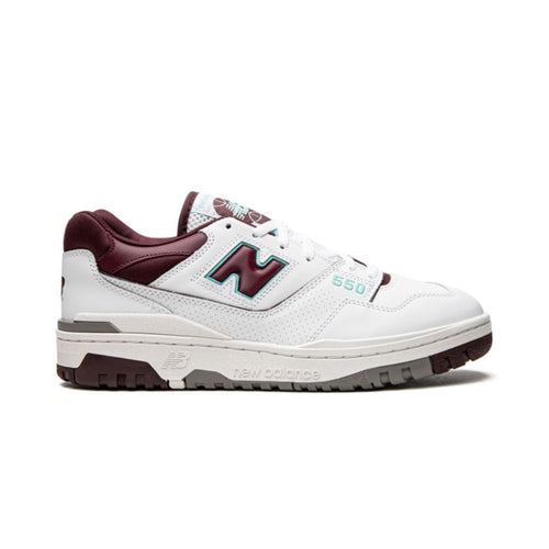 NB 550 Burgundy Cyan