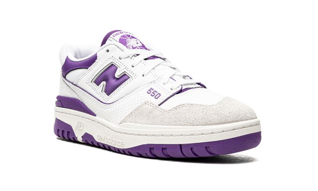 NB 550 Purple White