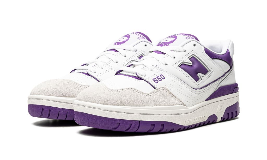 NB 550 Purple White