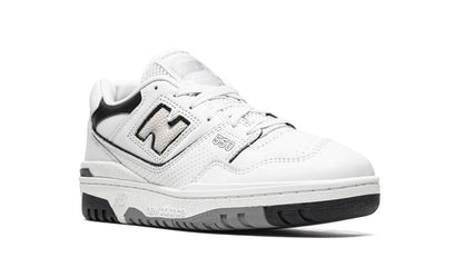 NB 550 White Black Rain Cloud