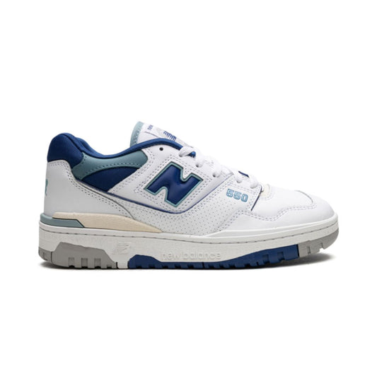 NB 550 White Blue Groove