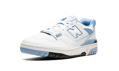 NB 550 White Carolina Blue