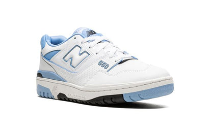 NB 550 White Carolina Blue