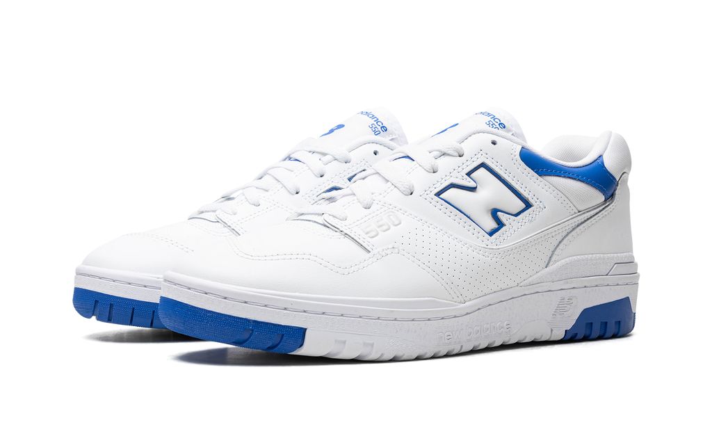 NB 550 White Cobalt Blue