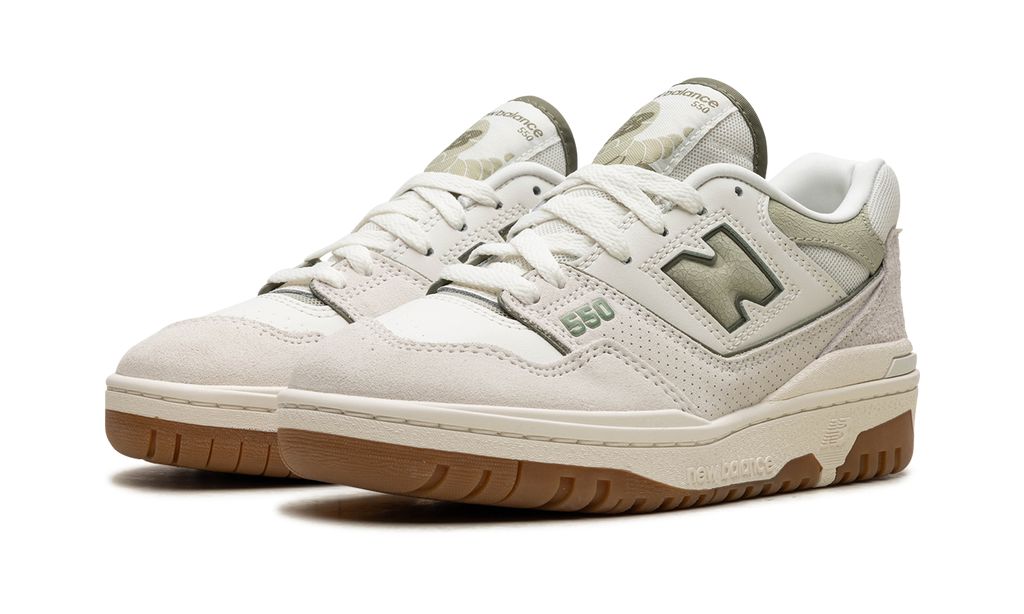 NB 550 White Grey