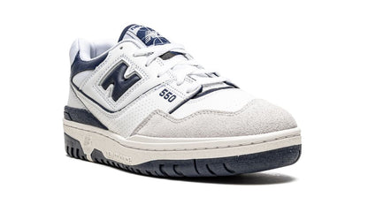 NB 550 White Navy