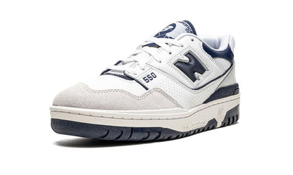 NB 550 White Navy