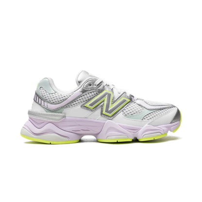 NB 9060 White Silver Metalic Taro