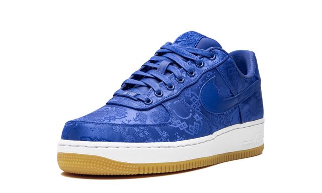 NK Air Force 1 Clot Blue Silk