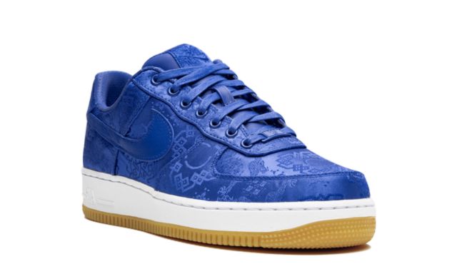 NK Air Force 1 Clot Blue Silk