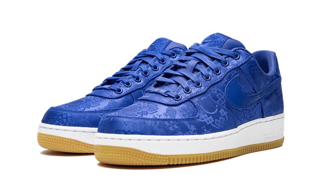 NK Air Force 1 Clot Blue Silk