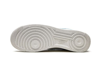 NK Air Force 1 Double Swoosh Alb Mediu Albastru