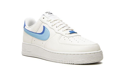 NK Air Force 1 Double Swoosh Alb Mediu Albastru
