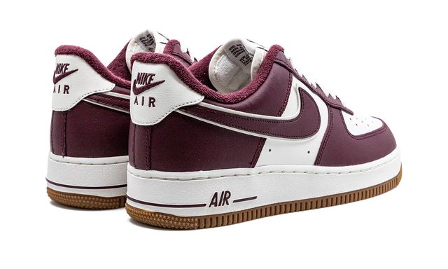 NK Air Force 1 Low College Pack Maro deschis