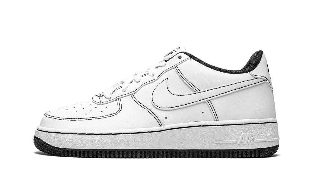 NK Air Force 1 Low Contrast Stitch Alb Negru