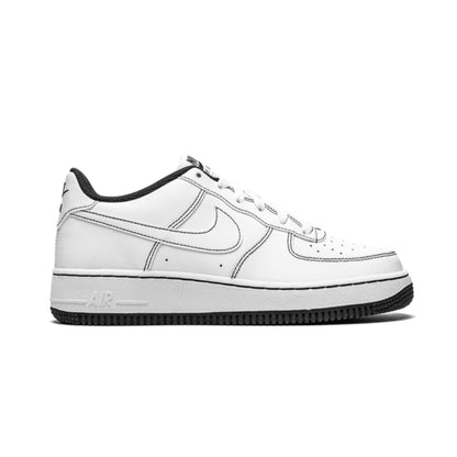 NK Air Force 1 Low Contrast Stitch Alb Negru
