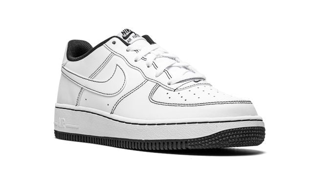 NK Air Force 1 Low Contrast Stitch Alb Negru