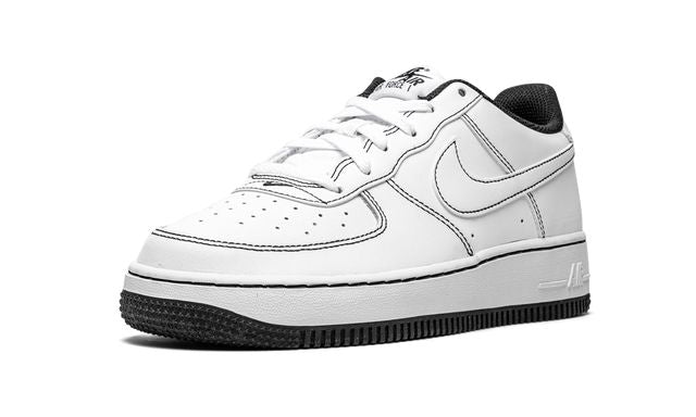 NK Air Force 1 Low Contrast Stitch Alb Negru