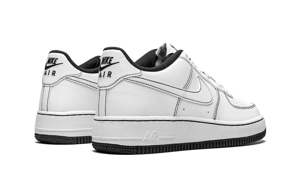 NK Air Force 1 Low Contrast Stitch Alb Negru