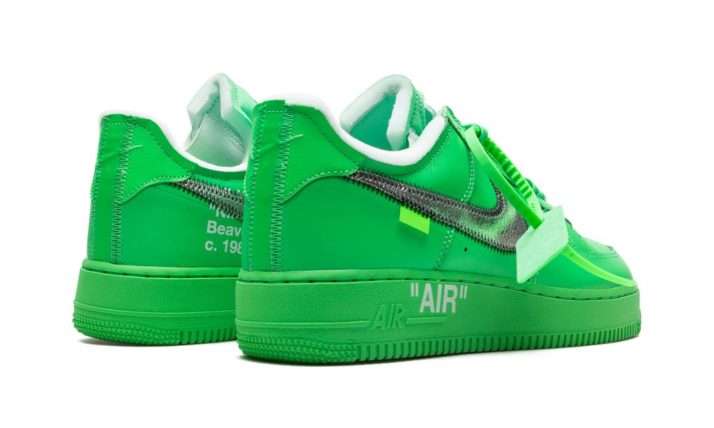 NK Air force 1 Low Off White Light Green Spark
