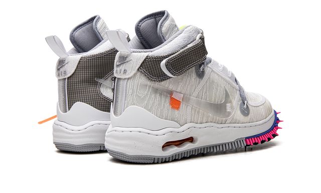 NK Air force 1 Mid Off White White