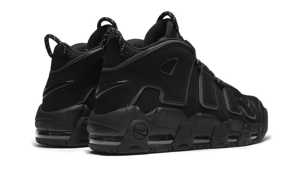 NK Air More Uptempo Black Reflective