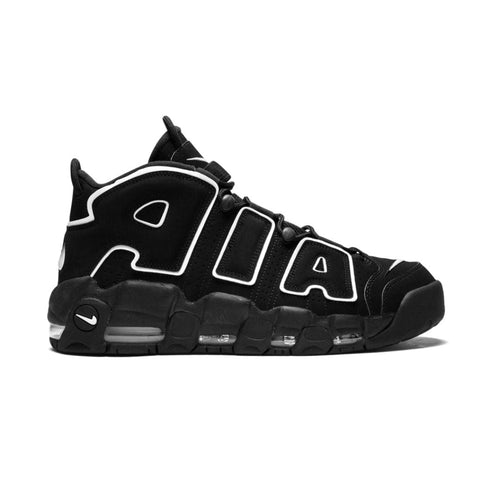 NK Air More Uptempo Black White