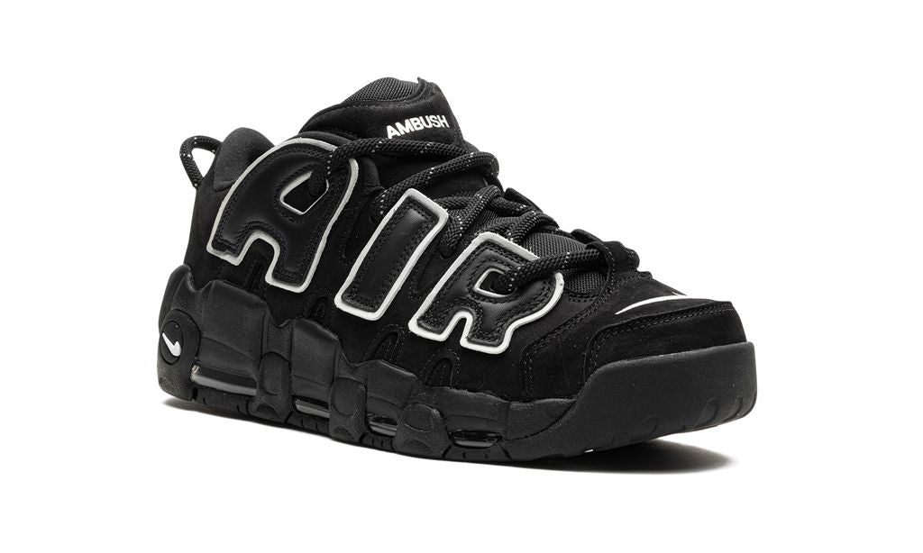 NK Air More Uptempo Low AMBUSH Black