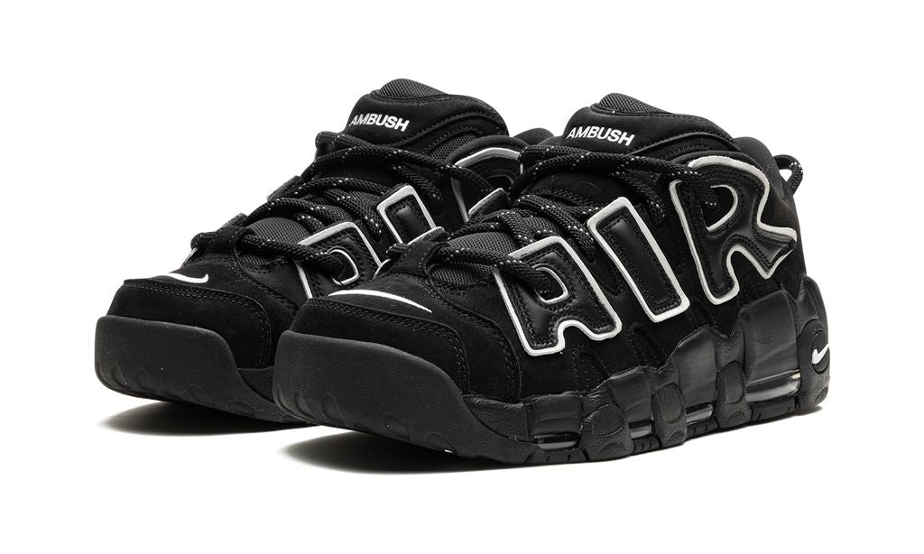 NK Air More Uptempo Low AMBUSH Black
