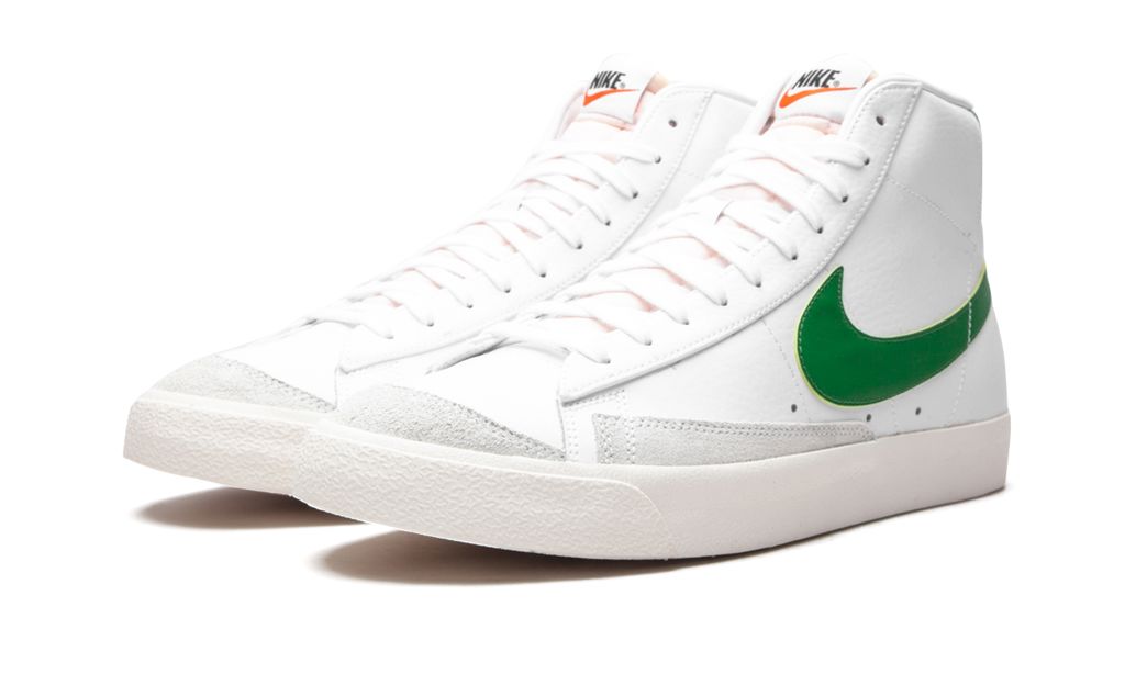NK Blazer Mid 77 White Pine Green