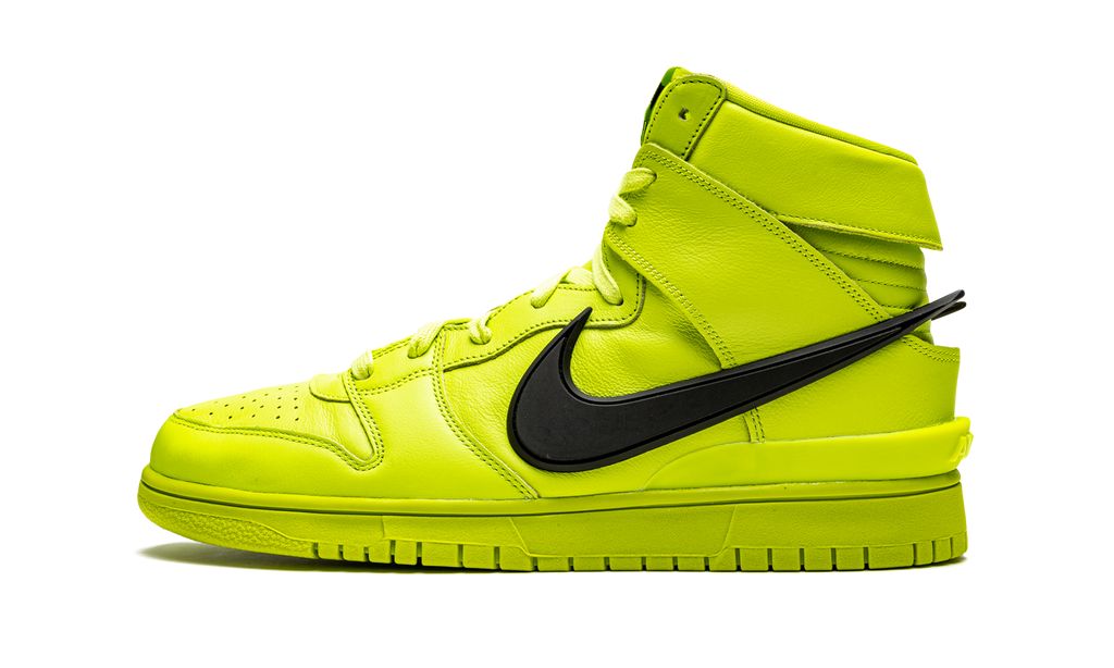 NK Dunk High Ambush Flash Lime
