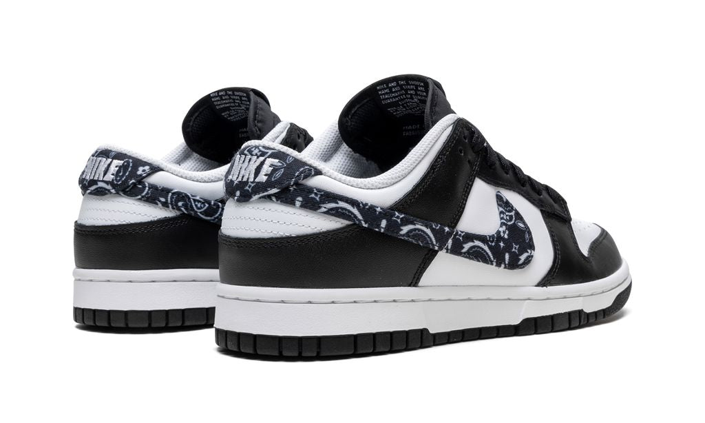 NK Dunk Low Black Paisley