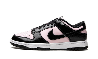 NK Dunk Low Black Patent Pink