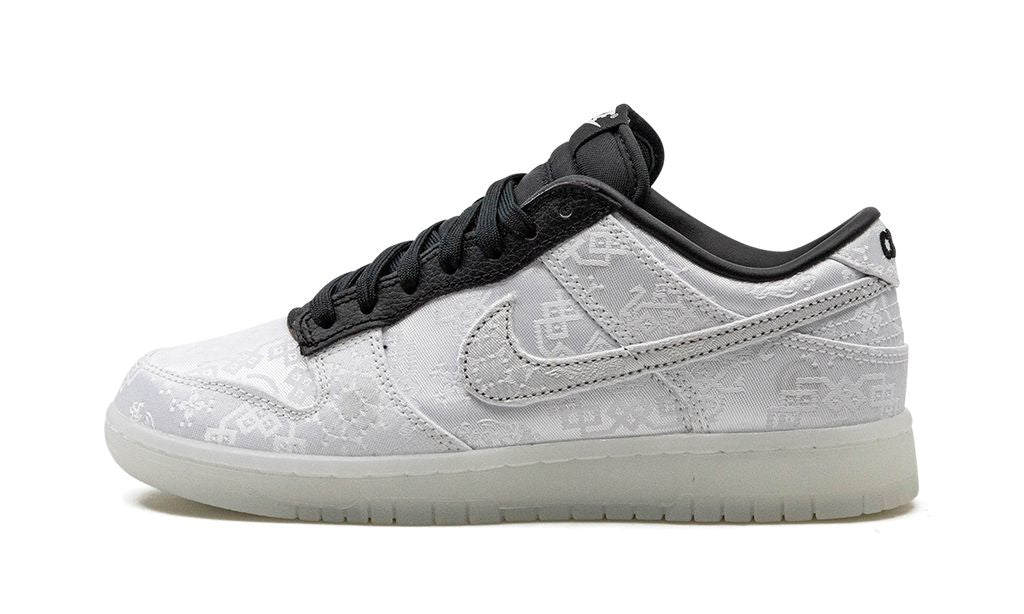 NK Dunk Low CLOT Fragment White