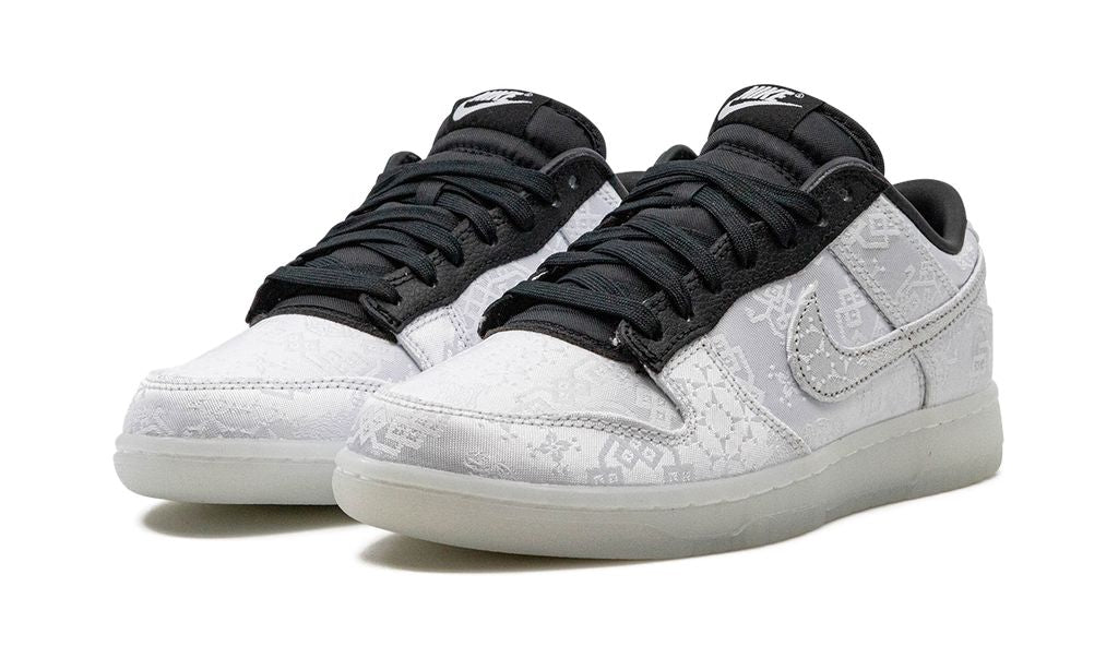 NK Dunk Low CLOT Fragment White