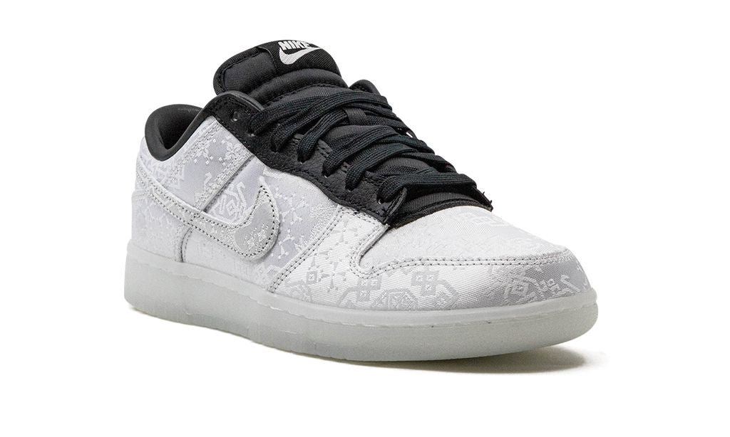 NK Dunk Low CLOT Fragment White