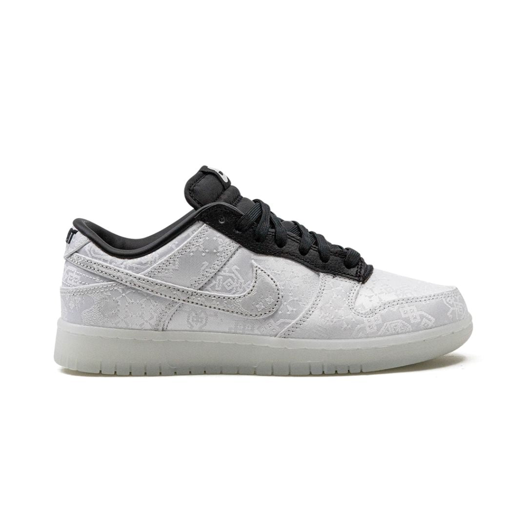 NK Dunk Low CLOT Fragment White