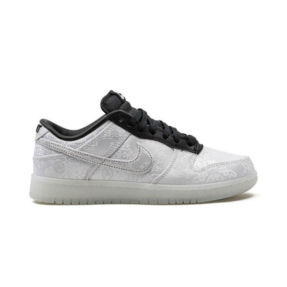 NK Dunk Low CLOT Fragment White