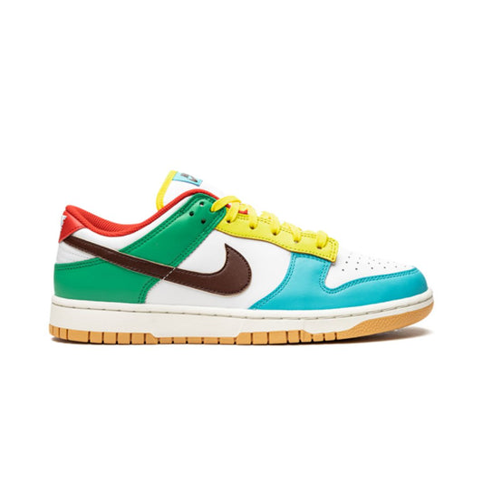 NK Dunk Low Free 99 White