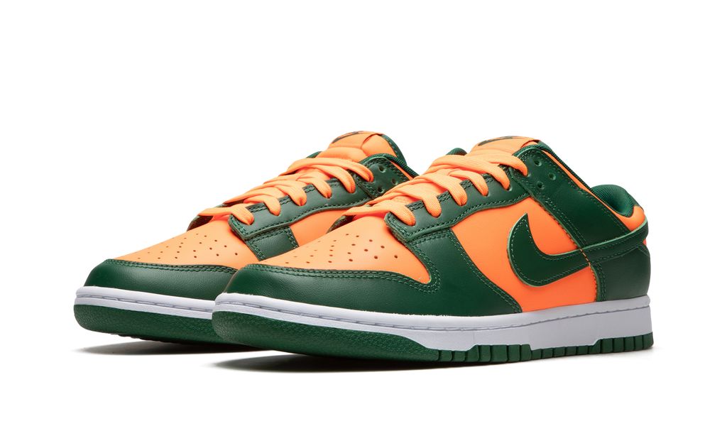 NK Dunk Low Miami Hurricanes