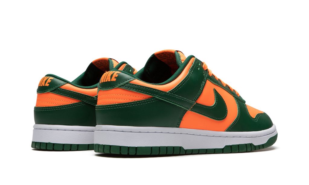 NK Dunk Low Miami Hurricanes