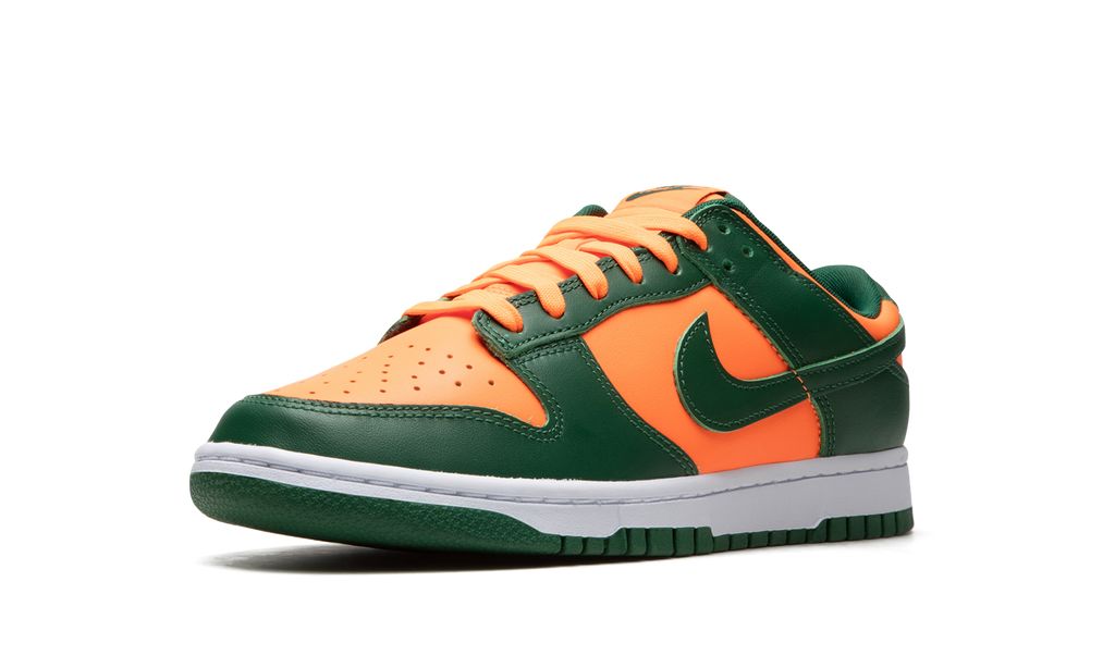 NK Dunk Low Miami Hurricanes