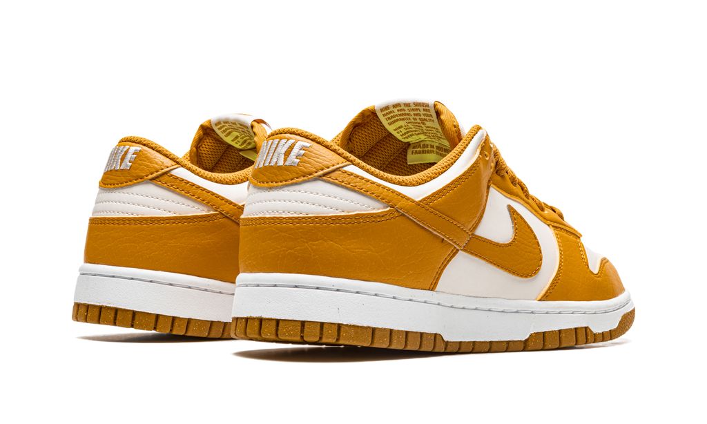 NK Dunk Low Next Nature Phantom Gold Suede