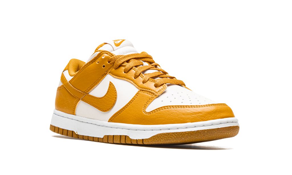 NK Dunk Low Next Nature Phantom Gold Suede