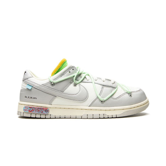 NK Dunk Low Off White Lot 07:50