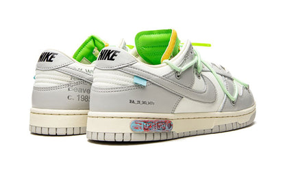 NK Dunk Low Off White Lot 07:50