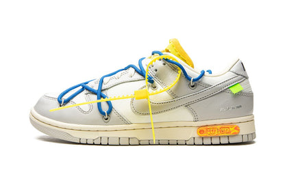 NK Dunk Low Off White Lot 10:50