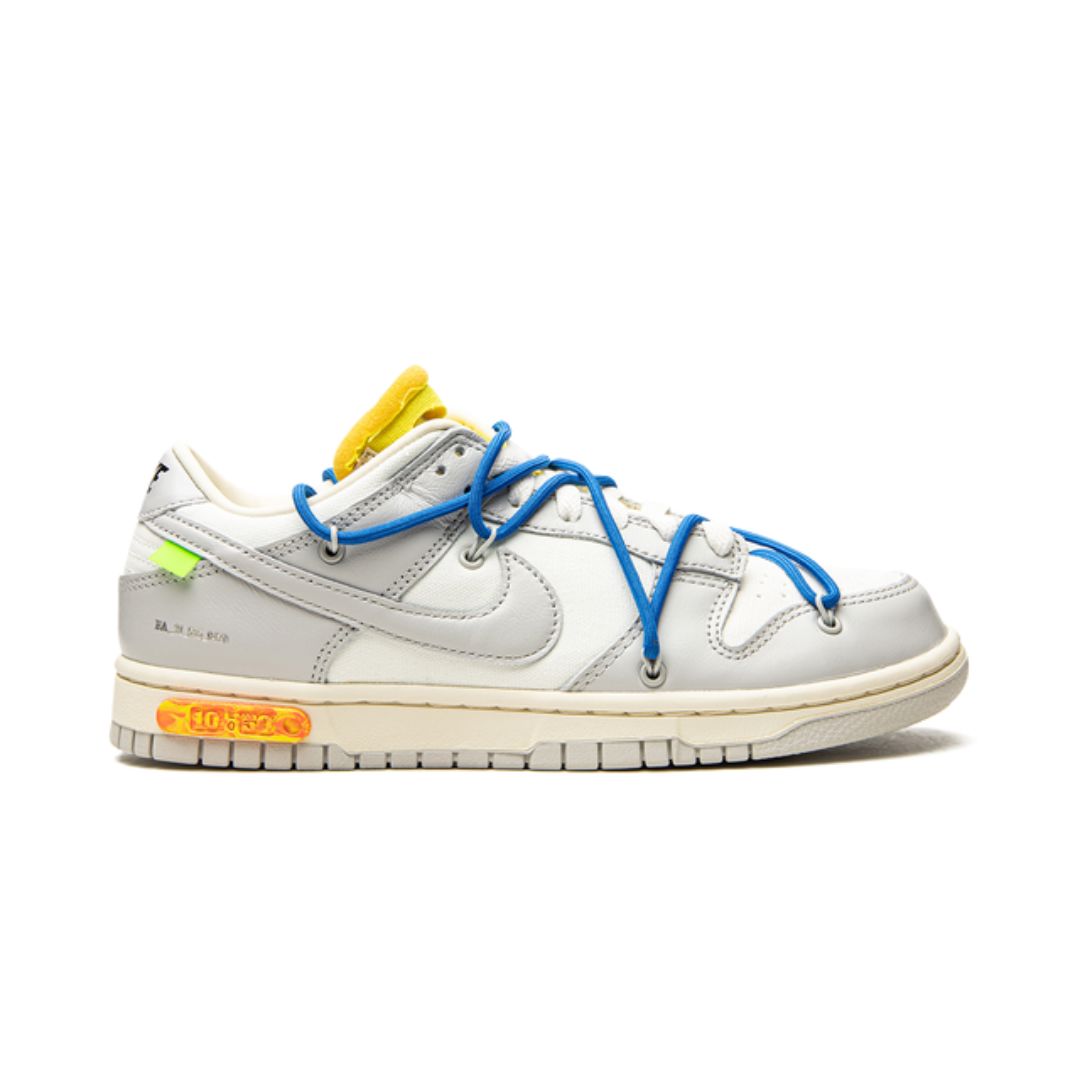 NK Dunk Low Off White Lot 10:50