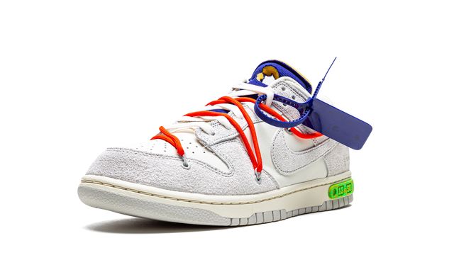 NK Dunk Low Off-White Lot 13:50